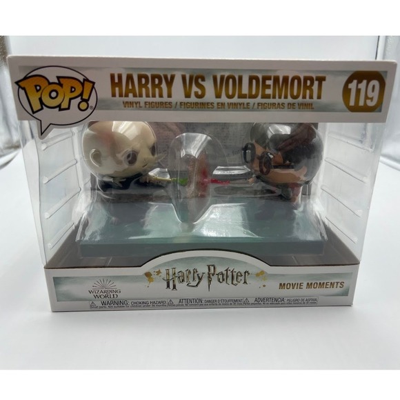 Funko Pop Harry Potter Harry vs Voldemort Movie Moments 119 Figure NWT - Picture 2 of 6